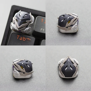 Keycaps 3D in Resina Personalizzati, Keycap Artigianali Fatti a Mano Gekko Phoenix <span class=keywords><strong>Cypher</strong></span>, Accessori per Tastiera Meccanica Singola, Regali per Gamer - Product Image 4