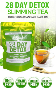 Vente en gros, marque privéethé détox minceur 21 joursthé bio aux herbes pour la perte de poids, ventre plat, brûleur de <span class=keywords><strong>graisse</strong></span> - Product Image 2