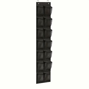 Over the <b>Door</b> Shoe Rack With 24 Large Mesh Pockets Hanging Shoe Organizer for Closet Hanging Shoe Rack Holder Hanger - Product Image 5