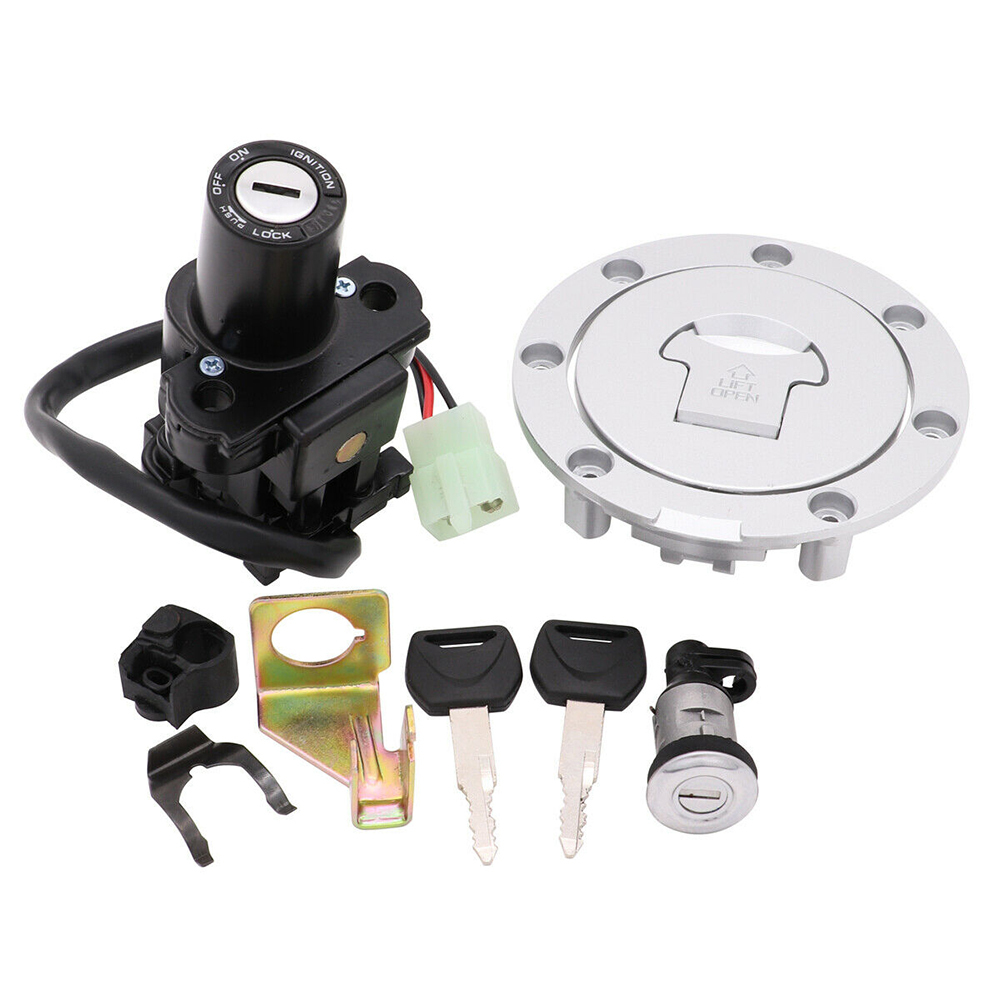Ignition Switch / Fuel Cap / Seat Lock Key Set – Fits Honda CBR250R (2011-2013)