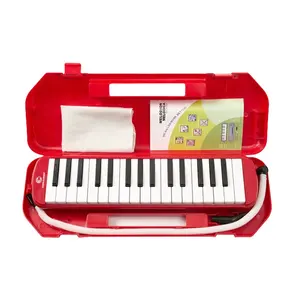 Prestidigitateur remarquable étui en plastique mélodica 32 touches pour enfants étudiants adultes de débutants et d'introduction aux instruments de musique