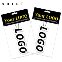 Cartes de visite personnalisées, mini diffuseur de parfum pour voiture, diffuseur d'air frais personnalisé, diffuseur de parfum pour voiture avec logo personnalisé
