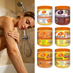 Exfoliante Corporal Natural con Sal Marina, Etiqueta Privada, Blanqueador, Suavizante, Cuidado Corporal, Venta al por Mayor, Calidad Profesional de Spa - Product Image 1