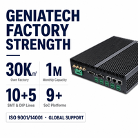 Mini PC Industrial Rockchip RK3588, Computadora Integrada con 16GB LPDDR4, NPU de 6 TOPS, 8K, Doble HDMI, RS485, CAN, POE, WiFi 6, SSD, Edge AI Box