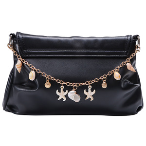 Cadena para Bolso con Estrella de Mar y Concha, de Aleación de Zinc, con Dije de Vida Marina, Accesorio de Playa para Mujer, Correa Decorativa de Concha, Joyería - Product Image 1