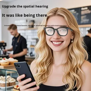 Nuevas Gafas Inteligentes Deportivas con Control Táctil, Carga Magnética DC, Traducción por IA y Llamadas con Música - Product Image 1