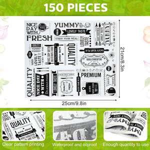 Papier parchemin personnalisé |   Papier d'emballage alimentaire de qualité supérieure résistant à la graisse pour les hamburgers, les pains, les biscuits et les chaînes de restaurants - Product Image 6