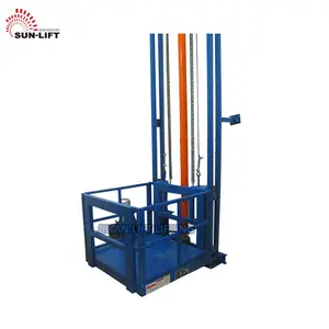Warehouse Goods Lift Cage Lift Small Cargo Elevator