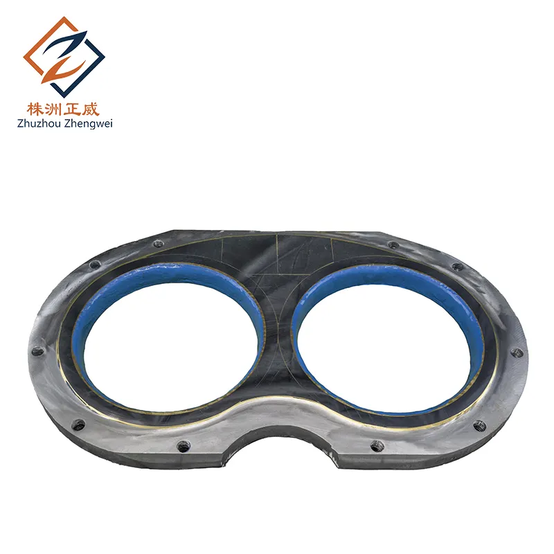 Çin fabrika doğrudan tedarik Zoomlion gözlük aşınma plakası ve rekabetçi fiyat ile sabit pompa için aşınma halkası