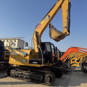 Excavatrice sur chenilles hydraulique d'occasion Caterpillar CAT312GC de 12 tonnes, de haute qualité, fournie par l'usine, pour projets de construction - Product Image 2