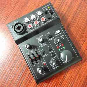 Mini <span class=keywords><strong>5</strong></span>-Way Kim Loại USB <span class=keywords><strong>Card</strong></span> Âm Thanh Bên Ngoài Nhà Âm Thanh Mixer Cho Điện Thoại Di Động Ghi Âm Trực Tiếp Nhỏ Âm vang Thiết Bị Di Động - Product Image 1