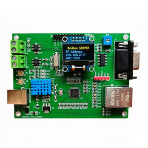Carte de développement MODBUS TCP, serveur <span class=keywords><strong>Web</strong></span> Ethernet, module de contrôle industriel MCU avec stack TCP/IP intégré, RS485 CAN - Product Image 1