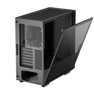 Boîtier PC Gamer DeepCool CH560R Noir et Blanc, Tour Moyenne, Haute Circulation d'Air, Panneau Frontal en Maille, Ventilateur ARGB PWM, Prise en Charge du Radiateur de Refroidissement Liquide 360mm - Product Image 3