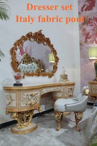 <span class=keywords><strong>Muebles</strong></span> italianos clásicos de lujo, juego de cama king size, dormitorio de madera - Product Image 5