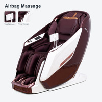 Fauteuil de massage à ions négatifs, mécanisme 3D, corps entier, zéro gravité, commande vocale AI, charge sans fil