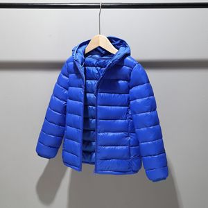 Nueva Ropa de <span class=keywords><strong>Invierno</strong></span> Unisex para Niños <span class=keywords><strong>Chaqueta</strong></span> Acolchada Impermeable de Color Sólido con Cierre de Cremallera Abrigo con Capucha para <span class=keywords><strong>Niño</strong></span> o Niña - Product Image 4