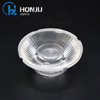 OEM 50mm * 19mm Lentille Unique LED COB Piste Lumière Spot Led Lentille Optique Led Lentilles Réflecteurs Downlight Lentille