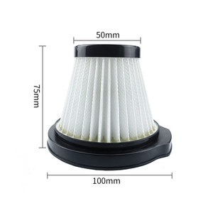 ตลับกรองสำหรับเครื่องดูดฝุ่นมิย่า เดียร์ม่า DX115S DX115C ขนาด 75 มม. X 100 มม. X 50 มม. อะไหล่ใยกรองทดแทน - Product Image 1