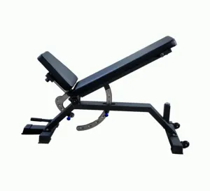 Commercial equipment adjustable bench, body exercise backrest, 8-angle adjustment