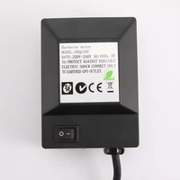 Moteur de tournebroche électrique robuste 220V pour barbecue, couple de 12-15kgf.cm, moteur monophasé 4W avec coque en plastique