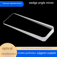 High-precision Optical Instrument 100*75*8.5 Wedge Angle Prism High Light Transmittance Glass Lens