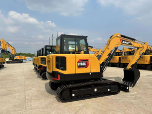 Excavatrice SANY SY60 de 6 tonnes avec moteur Isuzu, composants PLC et engrenages, modèles SY55C, SY75C, SY60C - Product Image 2