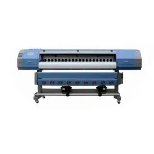 1.8m 6英尺2/4 i3200打印头生态溶剂喷墨打印机，用于户外聚氯乙烯印刷DX5生态溶剂