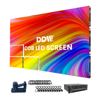 Baru warna penuh COB P0.9 P1.25 Mini Pixel Pitch 2K 4K 8K layar LED 16:9 aspek rasio dalam ruangan UHD All-in-One Video LED dinding