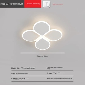 Luz de techo plana LED de 60W, anillos cuadrados ajustables contemporáneos, superficie montada, 2022, acrílico más nuevo de fábrica, 200 piezas limitadas - Product Image 5