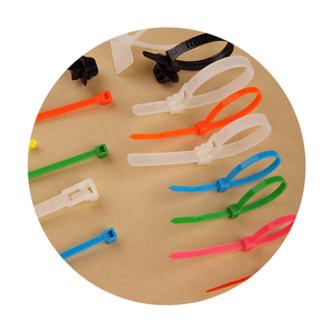 Chine usine réutilisable <span class=keywords><strong>attache</strong></span> de câble en plastique en nylon blanc - Product Image 3