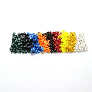 Recycled PVC Granules Plastic Resin Black PVC Granules