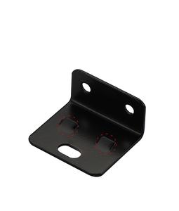 Soporte de Ángulo para Muebles y Gabinetes, Dos en Uno, de Acero Laminado en Frío, Resistente, Moderno, Simple, Negro/Blanco, con Cierre Rápido - Product Image 1