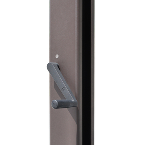 Commercio all'ingrosso grande tessuto resistente led parasole supporto patio ombrellone da giardino ombrelloni a sbalzo per esterni con <span class=keywords><strong>logo</strong></span> - Product Image 5