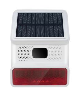Precio de fábrica construido en sensor PIR al aire libre a prueba de agua Tuya Smart WiFi sirena solar de la PST-PE523W - Product Image 1
