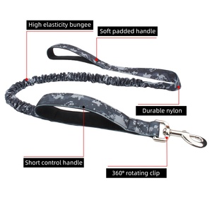 ノープル戦術ナイロン犬用ハーネス 大型犬用 ヘビーデューティトレーニング カスタムパッチ 調整可能 パッド入り 快適 通気性ベスト - Product Image 2