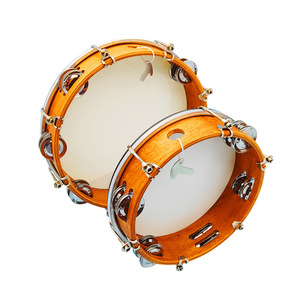 Wholesale 8 Inch Adjustable Walnut-Colored Hand <b>Drum</b> Wood Chamber Hand <b>Drum</b> Xinjiang Dance Accompaniment Performance - Product Image 4