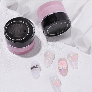 Couleurs de gel d'ongles de constructeur solide Gel dur de construction solide non collant pour ongles Gel d'extension d'ongles de modélisation solide 3D longue durée - Product Image 3