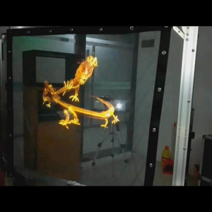 Écran de projection holographique 3D en tissu Hologauze Pepper <span class=keywords><strong>Scrim</strong></span> pour projection holographique - Product Image 2