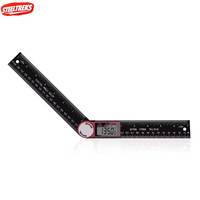 Steeltreks Hardware Other Hand Tools 200mm 300mm Meter Inclinometer Digital Ruler Electronic Goniometer Protractor Angle Finder