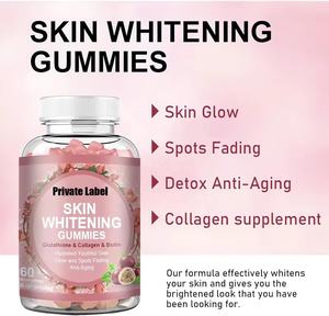 ויטדיסקברי סוכריות גומי קולגן ביוטין להבהרת העור, חומצה היאלורונית, ויטמין C ו-E, זוהר, לחות, הסרת כתמים כהים - Product Image 3