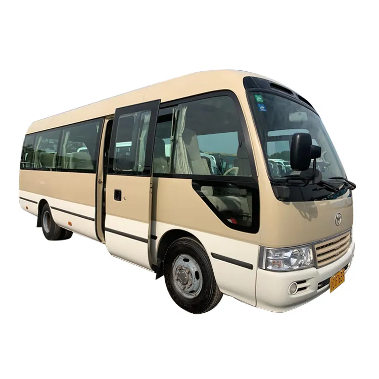 Toyo ta 30 Seater Coaster Bus for Sale New Used Cars Second Hand Cars Coaster Bus 30 Seats Manual Drive Euro 4 LHD