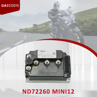 Contrôleur Fardriver ND72260 MiNi12 72V 260A pour moto électrique, contrôleur programmable à onde sinusoïdale pour moteur 1500W