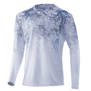 Sudadera con Capucha de Pesca para Hombre, Personalizada con Impresión Digital, 100% Poliéster, Transpirable, Protección <span class=keywords><strong>UPF</strong></span> 50, Antibacteriana, con Logotipo Impreso - Product Image 2