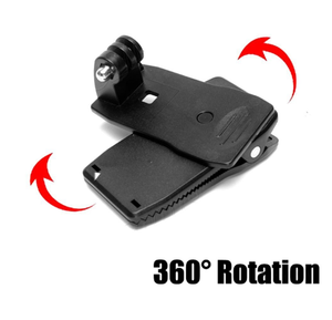 Clip de sac de rotation 360 pour accessoires de caméras <span class=keywords><strong>gopro</strong></span> HERO4/3/3 +/5/6/4S/Fusion/XiaoYi /SJCAM - Product Image 3
