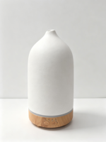 Diffuseurs en pierre de 200 ml pour huiles essentielles, diffuseur en céramique fait main avec 3 réglages de minuterie et 7 réglages de lumière ambiante pour la maison et le bureau