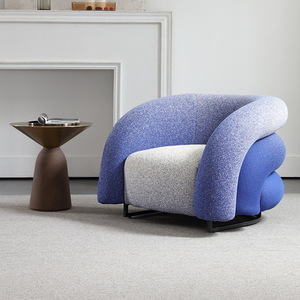 AOMISI CASA Nordic Designer Tongue Chair Italiano Simple Sala de estar Lazy Single Sofa Silla de ocio para muebles de sala de estar - Product Image 6