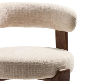 بيع من المصنع كرسي بمسند ظهر مرتفع من الخشب الصلب كراسي منضدة للمطبخ والمطعم والمنزل وبار ومقعد رمادي - Product Image 4