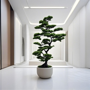 Thực Tế Cao Nhân Tạo Tuyết Tùng Cây Thông Trong Nhà Ngoài Trời Vườn Cảnh Quan Bonsai Trang Trí Nội Thất Nhựa Bền Gỗ Nhân Tạo - Product Image 1