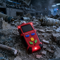 Détecteur de gaz CO pour intervention d'incendie, moniteur de monoxyde de carbone, détection de fumée sur site, antidéflagrant, étanche, anti-poussière, portable