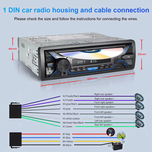 Reproductor <span class=keywords><strong>MP3</strong></span> USB/TF <span class=keywords><strong>lector</strong></span> <span class=keywords><strong>de</strong></span> tarjetas <span class=keywords><strong>CD</strong></span> FM Radio alta fidelidad Salida <span class=keywords><strong>de</strong></span> cuatro canales para coche Bluetooth manos libres WAV APE USB - Product Image 6
